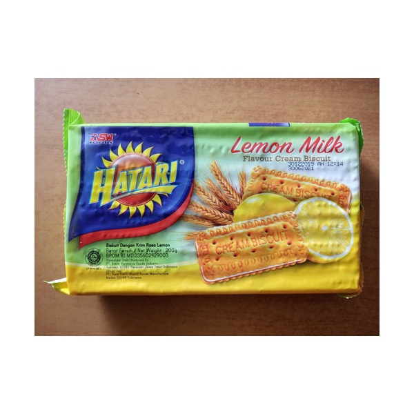 Hatari Lemon Milk Cream 200Gr Indonesia Distribution Hub