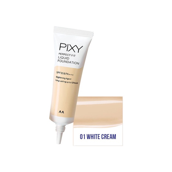 Pixy Perfect Fit Liquid Foundation Ml White Cream Indonesia