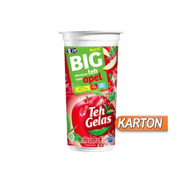 Teh Gelas Big Apple 270mL Indonesia Distribution Hub