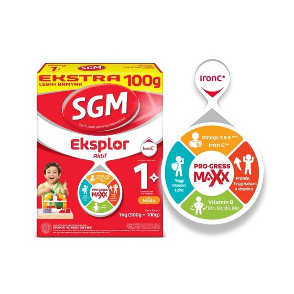 SGM EKSPLOR 1 MADU 900 GR GRD 2 0 MAXX Indonesia Distribution Hub