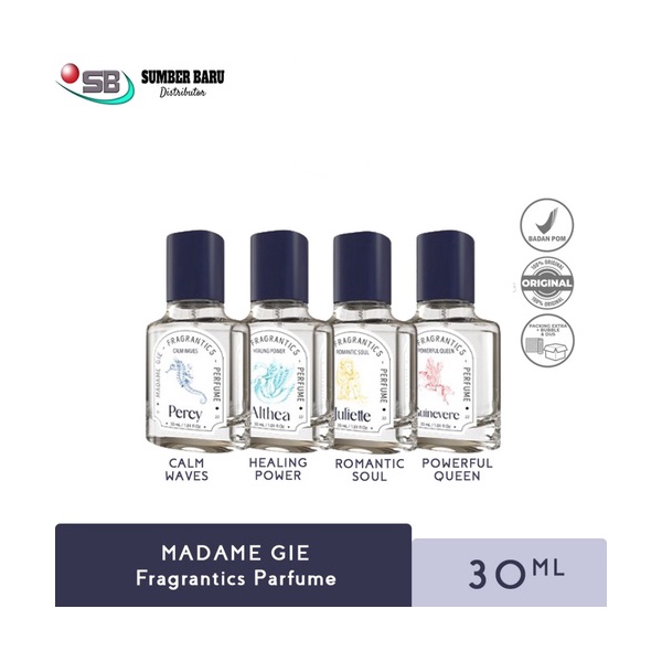 Madame Gie Fragrantics Parfume Guinevere Indonesia Distribution Hub