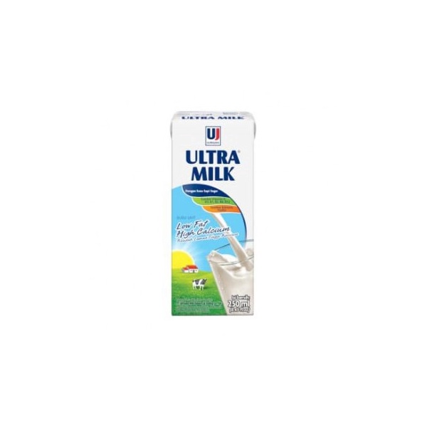 Ultra Milk Low Fat HiCal 250 ML Indonesia Distribution Hub