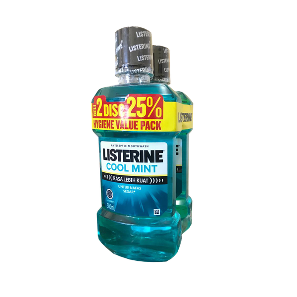 Listerine Coolmint Twinpack Ml Indonesia Distribution Hub