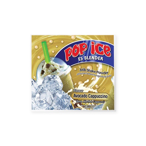 Pop Ice Avocado Cappucino Indonesia Distribution Hub 8480