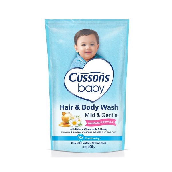 Cussons Baby Hb Wash Mild Gentle 400Ml Pouch | Indonesia Distribution Hub