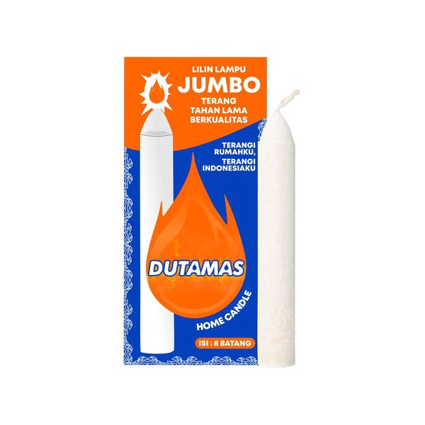 DUTAMAS Home Candle (1 Box = isi 8 batang) | Indonesia Distribution Hub