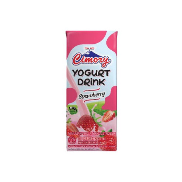 Cimory Yogurt Drink Strawberry Uht 200ml Indonesia Distribution Hub