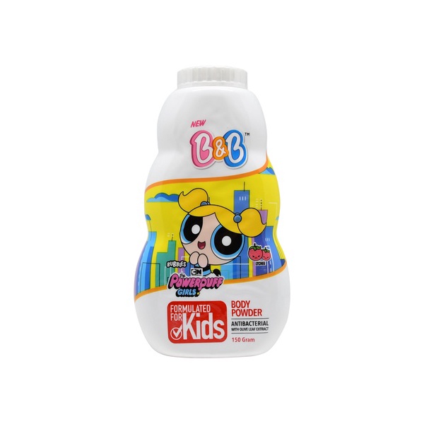 B&B Kids Powder 150Gr Bubbles/Yellow | Indonesia Distribution Hub