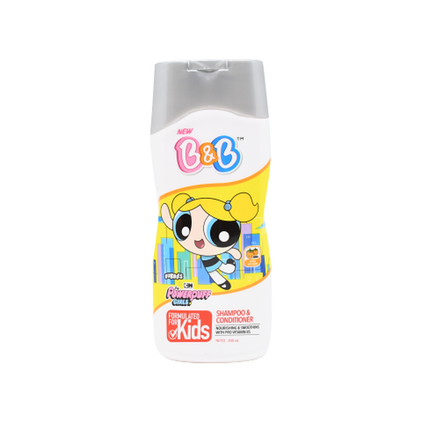 B&B Kids Shampo 200mL Bubbles (Orange) | Indonesia Distribution Hub