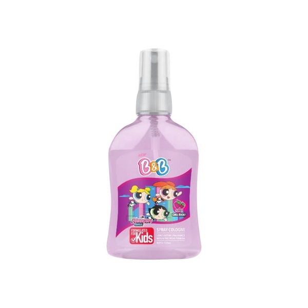 B&B Kids Spray Cologne 125mL Powerpuff Girl (Raspberry) | Indonesia ...