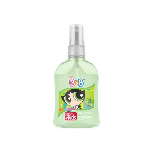 B&B Kids Spray Cologne 125mL Buttercup (Kiwi Melon) | Indonesia ...