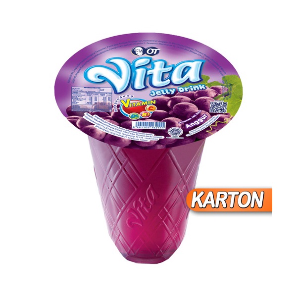 Vita Jelly Drink Grape 150Gr | Indonesia Distribution Hub