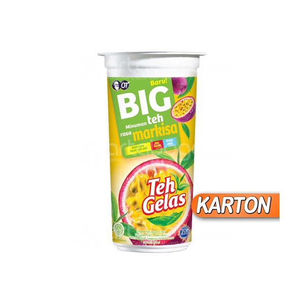 Teh Gelas Big Markisa 300ml Indonesia Distribution Hub 0360