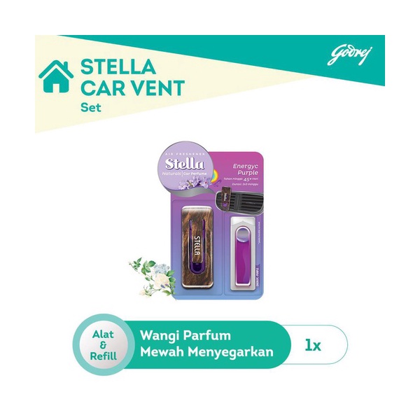 Stella Car Parfume Refill Energyc | Indonesia Distribution Hub