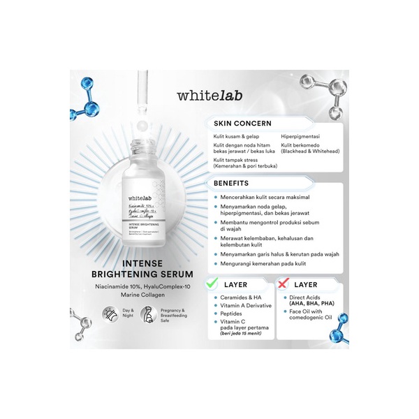 Whitelab C Dose Brightening Serum 20 ML Indonesia Distribution Hub