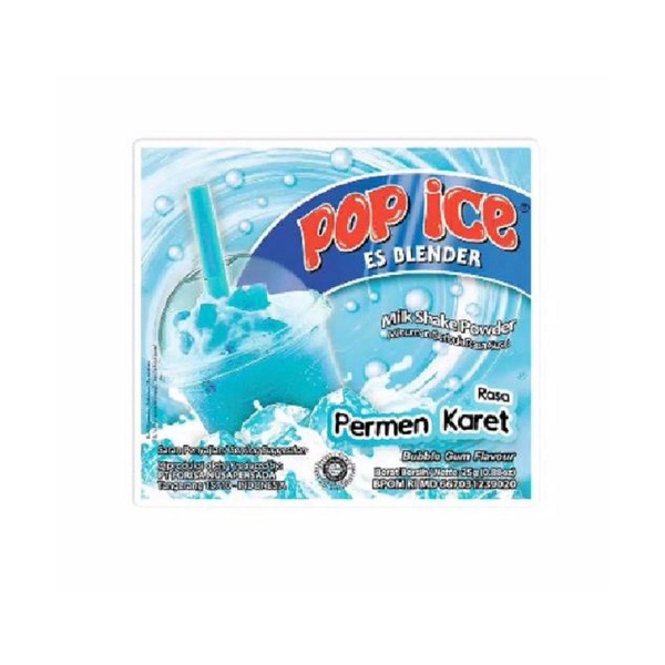 Pop Ice Permen Karet 5 Pak X 25 Gr Indonesia Distribution Hub