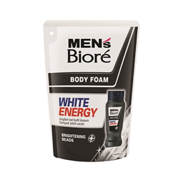 Men S Biore Body Foam White Energy Pouch Ml Pch Indonesia