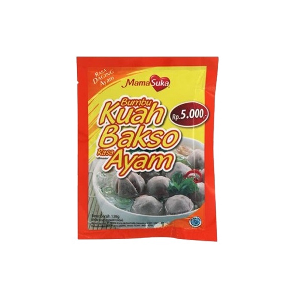 Mama Suka Bumbu Kuah Bakso Ayam 5000m 138 Gr 4 Pak 10 Bks Indonesia