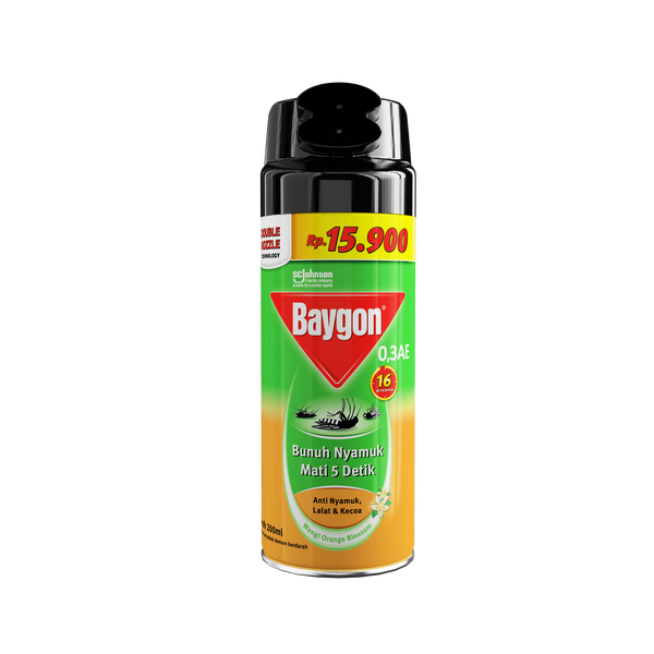 Baygon Aerosol Orange Blossom 200ml Indonesia Distribution Hub