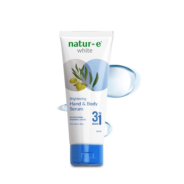 Natur E White Hand Body Serum 180mL Indonesia Distribution Hub