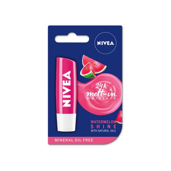 Nivea Lip Care Watermelon Shine 4 8 Gr Indonesia Distribution Hub