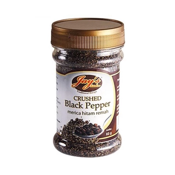 Jays Crushed Black Pepper 60 Gr Indonesia Distribution Hub