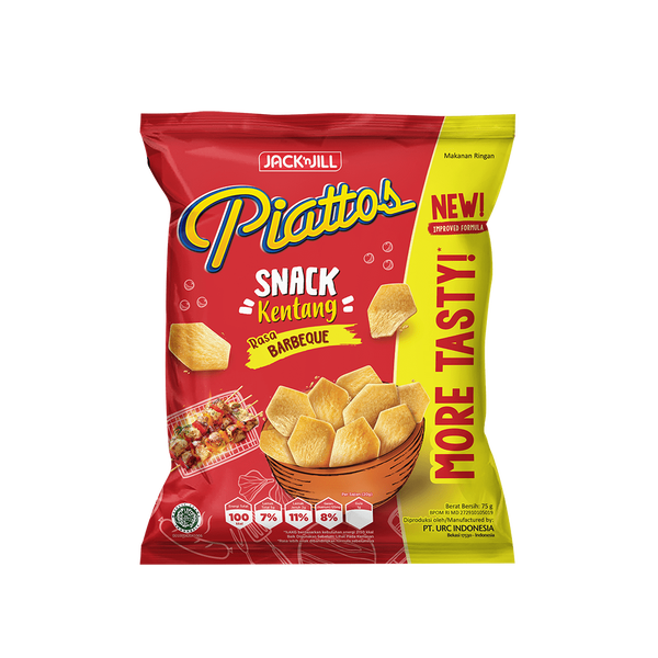 PIATOS SNACK BBQ 68 GR | Indonesia Distribution Hub